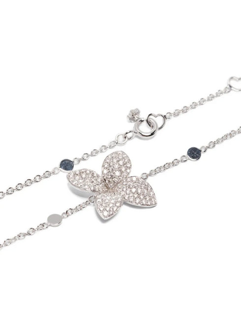 18K white gold Giardini Segreti Opera diamond necklace